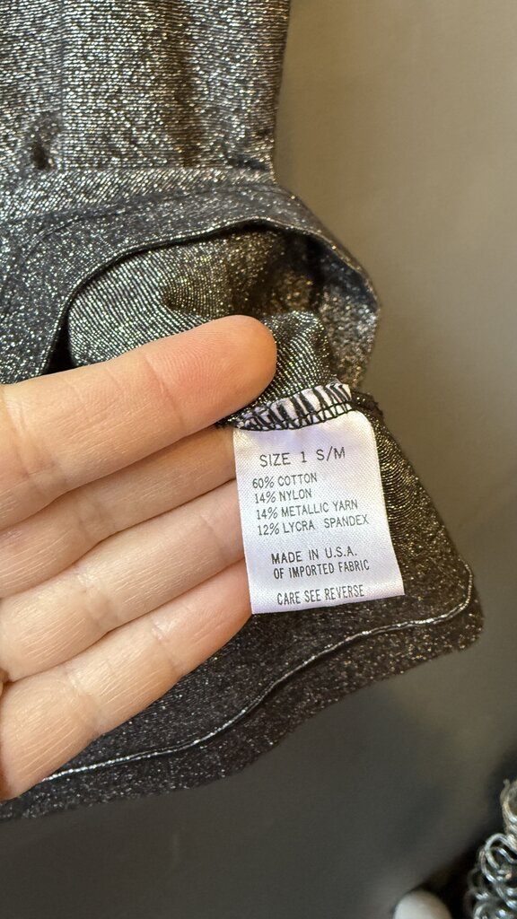 Metallic Silver Tank