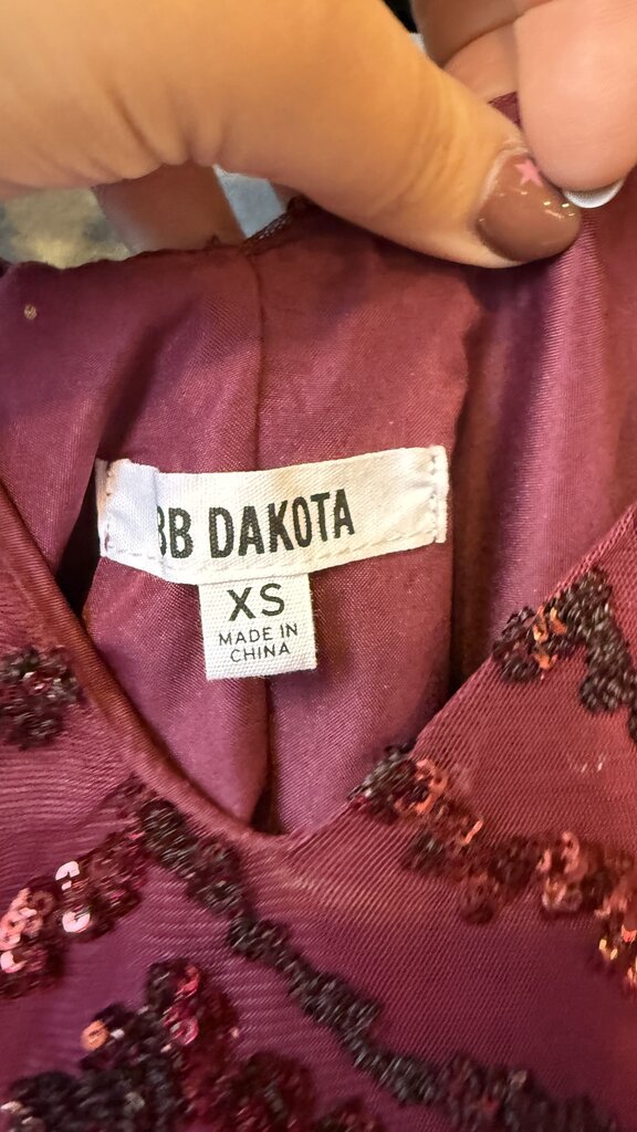 Sequin Stripe Swing Dress