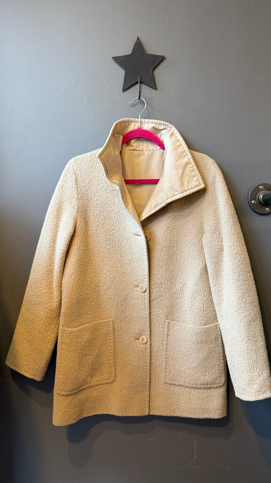 Reversible Wool Alpaca Coat
