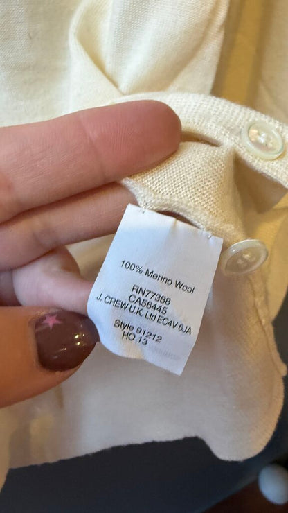 Merino Wool Cardigan Sweater