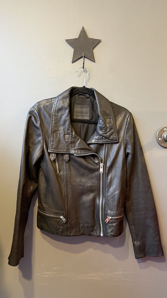 Lamb Leather Moto Jacket