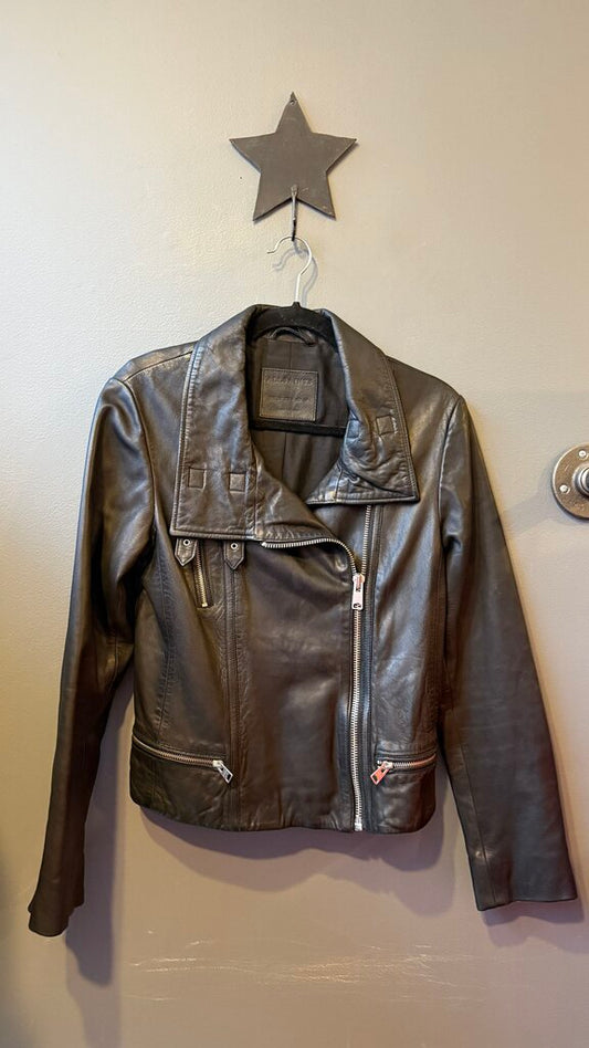 Lamb Leather Moto Jacket