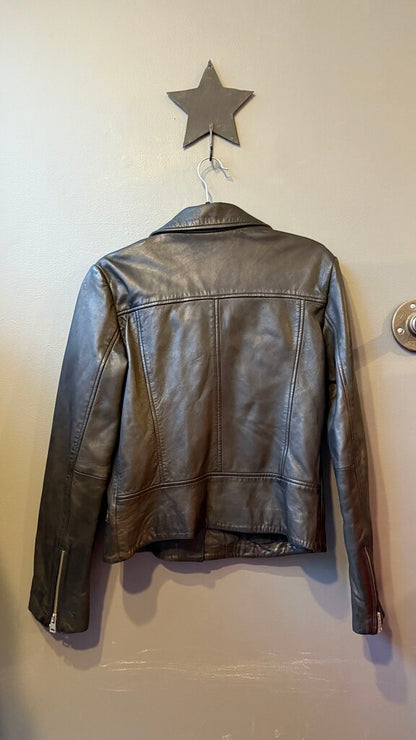 Lamb Leather Moto Jacket