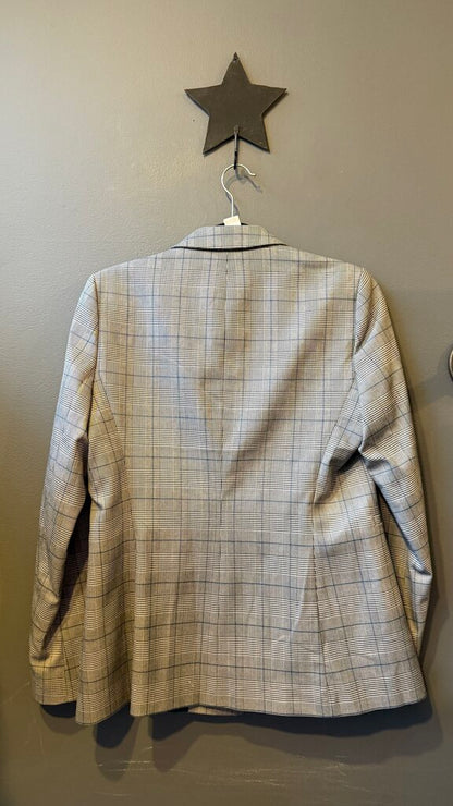 Plaid Blazer + Pants Suit