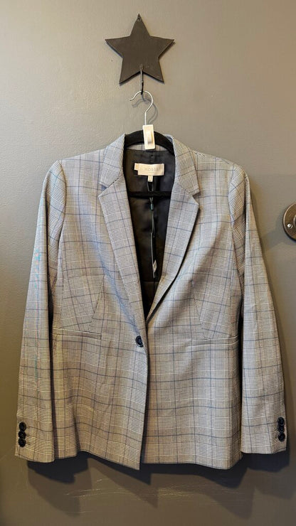 Plaid Blazer + Pants Suit