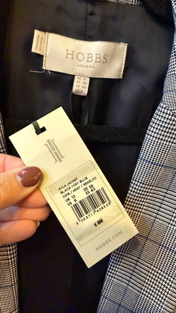 Plaid Blazer + Pants Suit