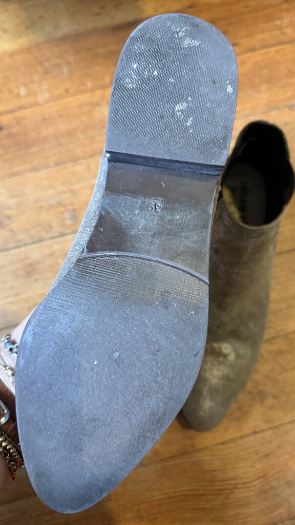 Metallic Chelsea Booties