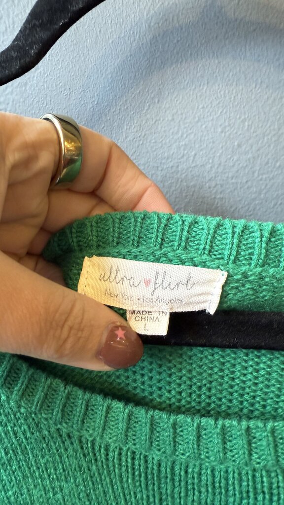 I Can't Feel My Face Gingerbread Sweater