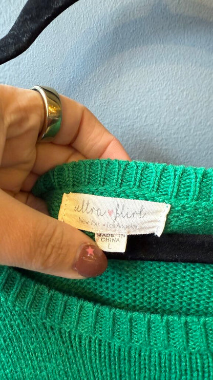 I Can't Feel My Face Gingerbread Sweater