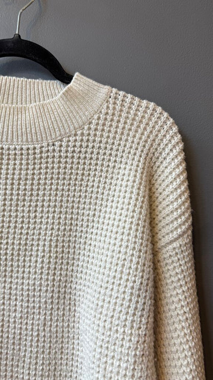 Recycled Poly Mockneck Sweater