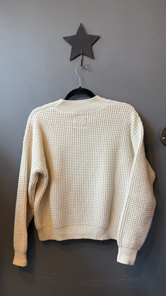 Recycled Poly Mockneck Sweater