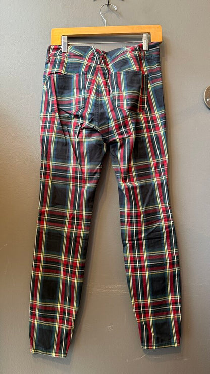Tartan Skinny Pants