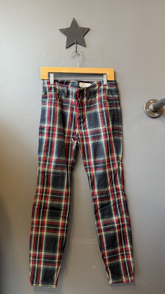 Tartan Skinny Pants