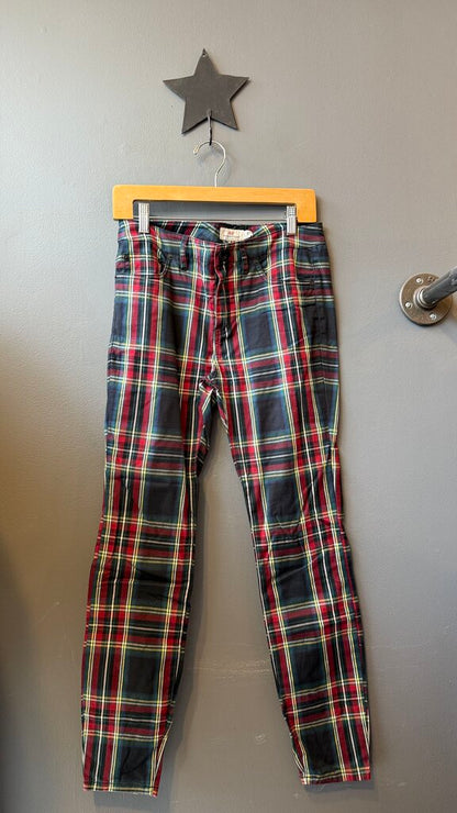 Tartan Skinny Pants