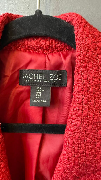 Double Breasted Tweed Blazer