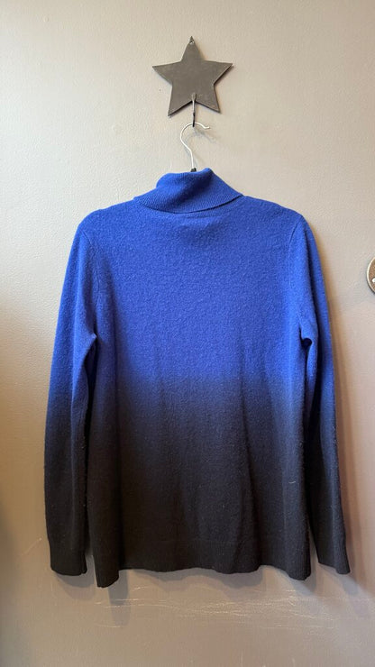 Ombre Cashmere Turtleneck Sweater