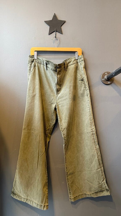 Wide Leg Chino Pants