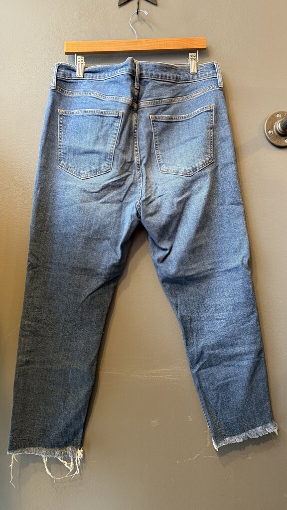 Cigarette High Rise Jeans