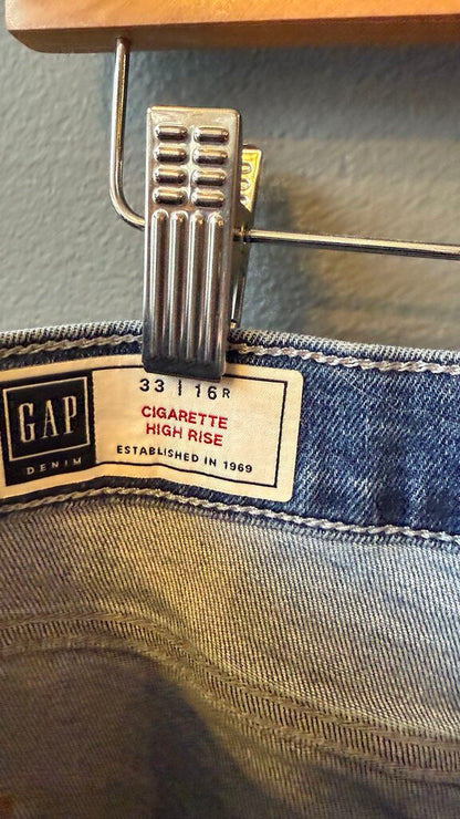 Cigarette High Rise Jeans