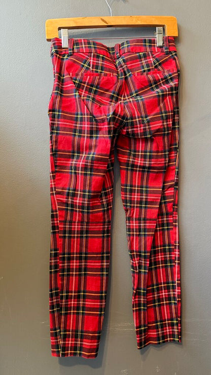 Tartan Skinny Pants