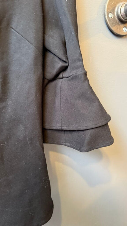 Ruffle Cuff Ponte Knit Top