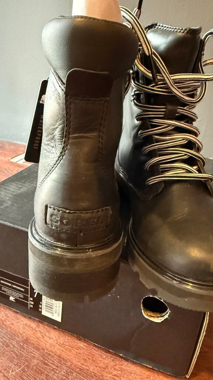 Waterproof Lennox Lace Up Lug Sole Boots