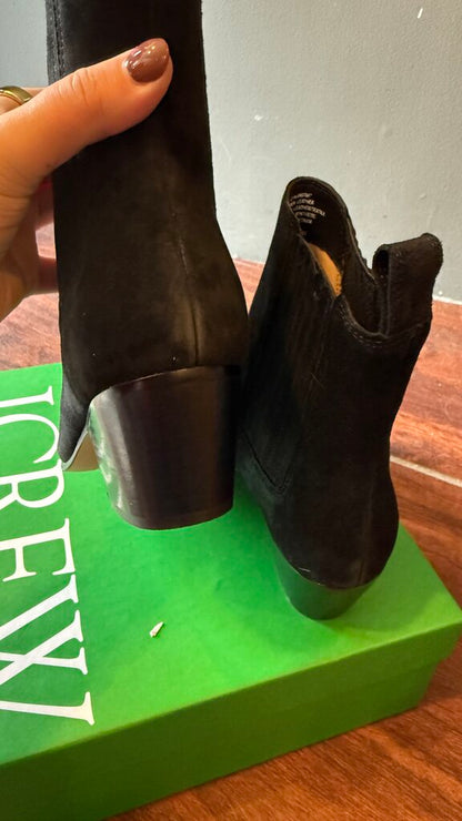 Suede Western Chelsea Booties