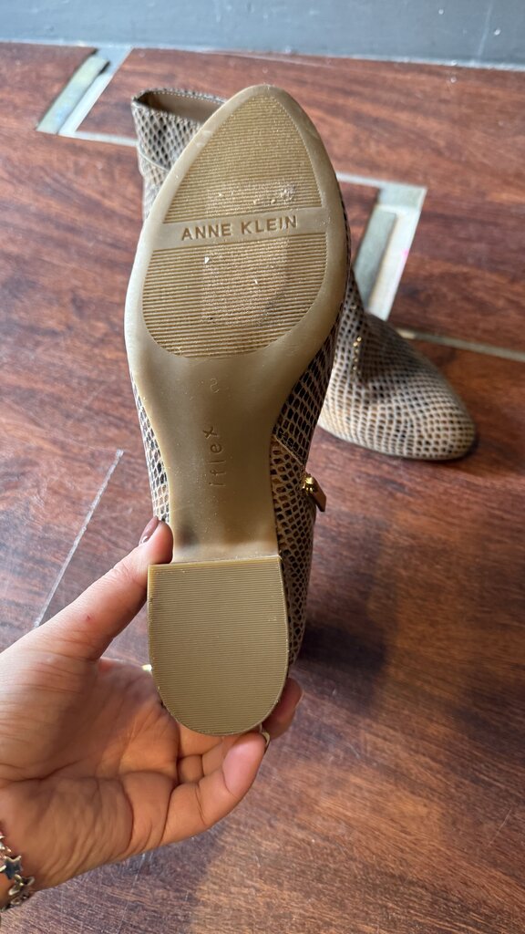 Embossed Block Heel Booties