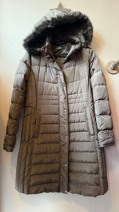 Down Puffer Hooded Coat