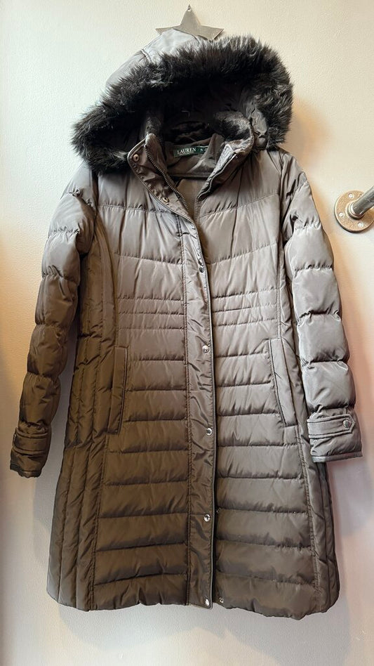Down Puffer Hooded Coat