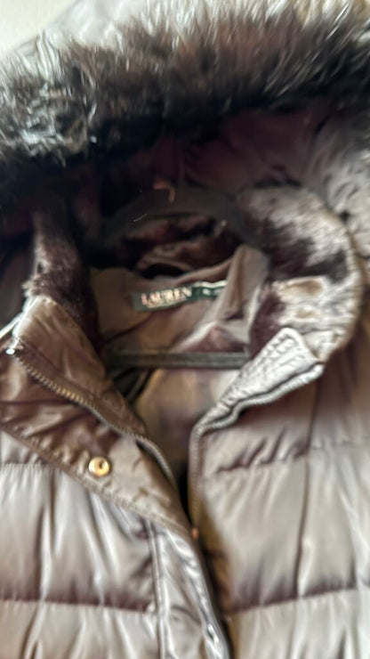 Down Puffer Hooded Coat