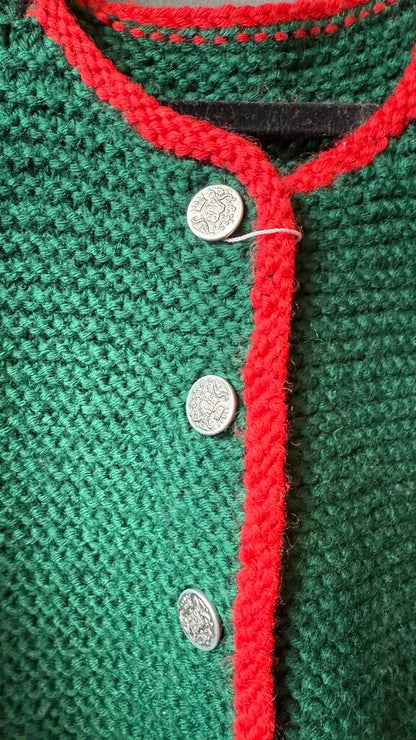Vintage Knit Cardigan Sweater