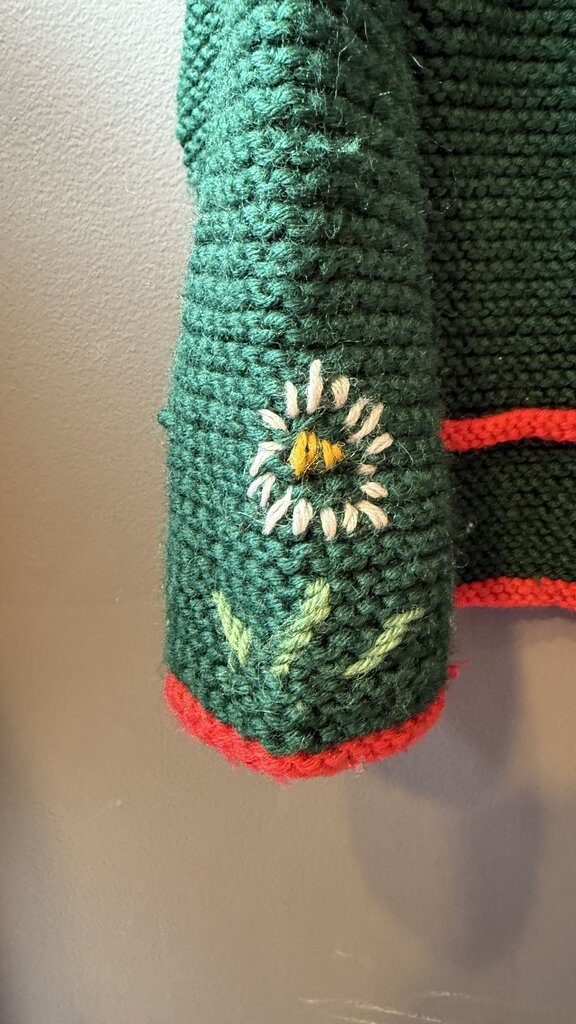 Vintage Knit Cardigan Sweater