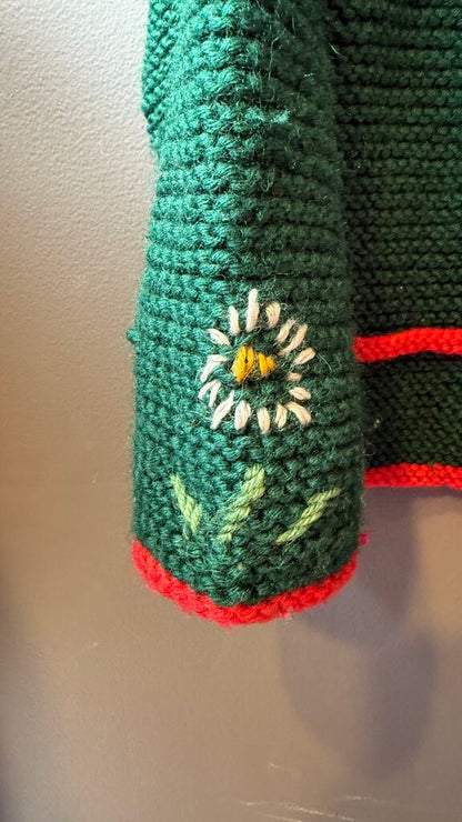 Vintage Knit Cardigan Sweater