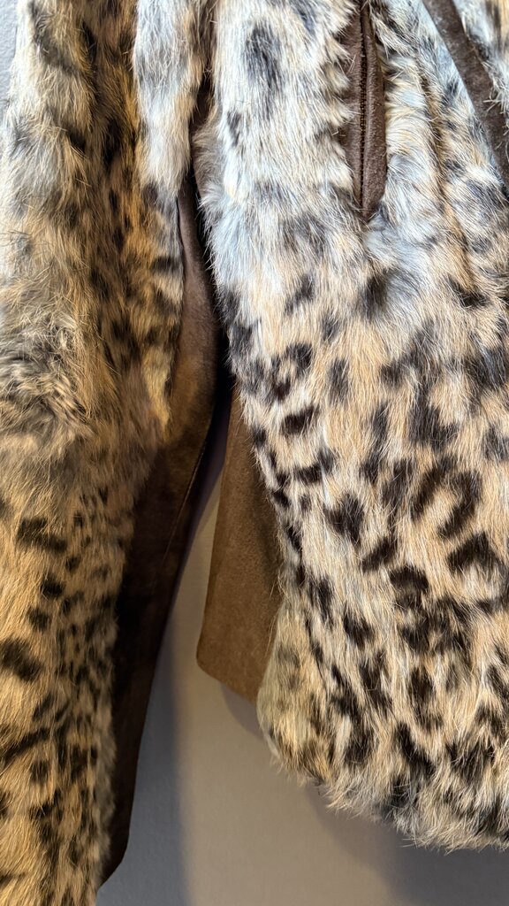 Rabbit Suede Moto Jacket