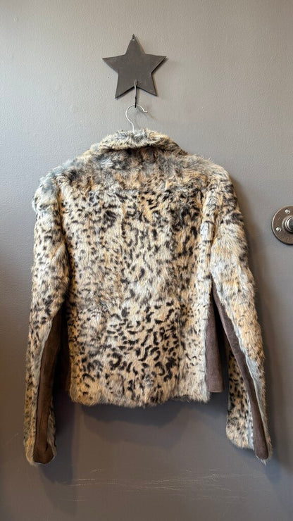 Rabbit Suede Moto Jacket