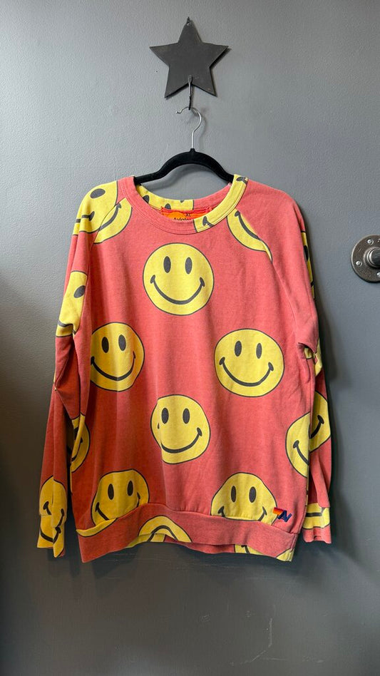 Smiley Face Crewneck Sweatshirt