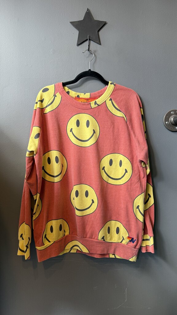 Smiley Face Crewneck Sweatshirt