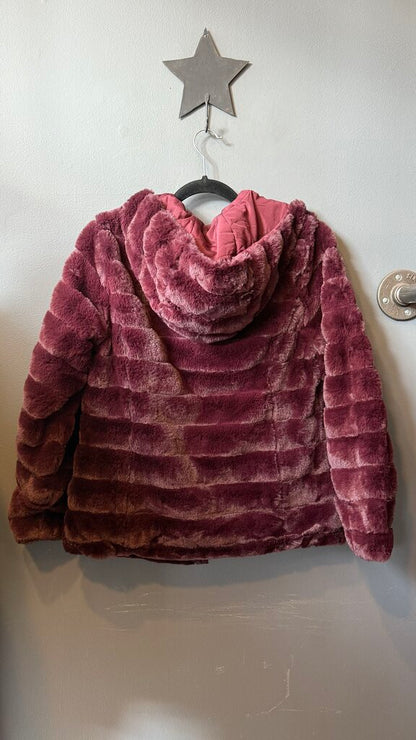 Faux Fur Hooded Jacket