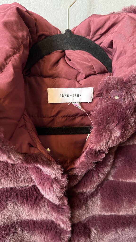 Faux Fur Hooded Jacket