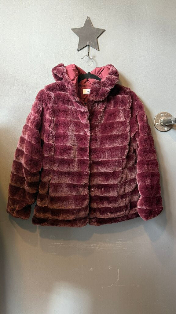 Faux Fur Hooded Jacket
