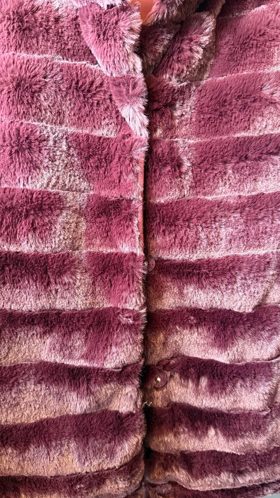 Faux Fur Hooded Jacket