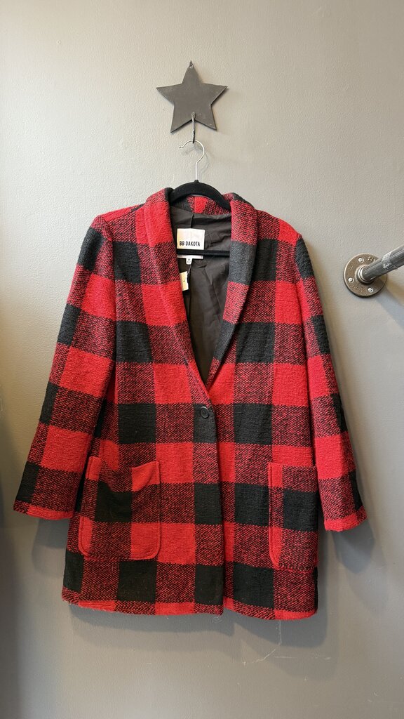 Buffalo Check Long Jacket
