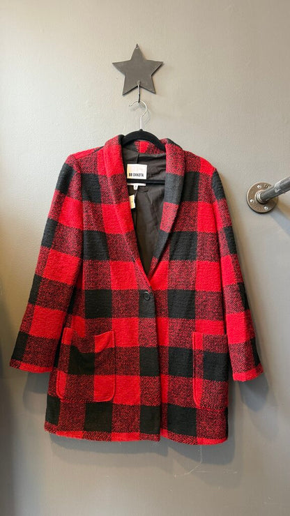 Buffalo Check Long Jacket