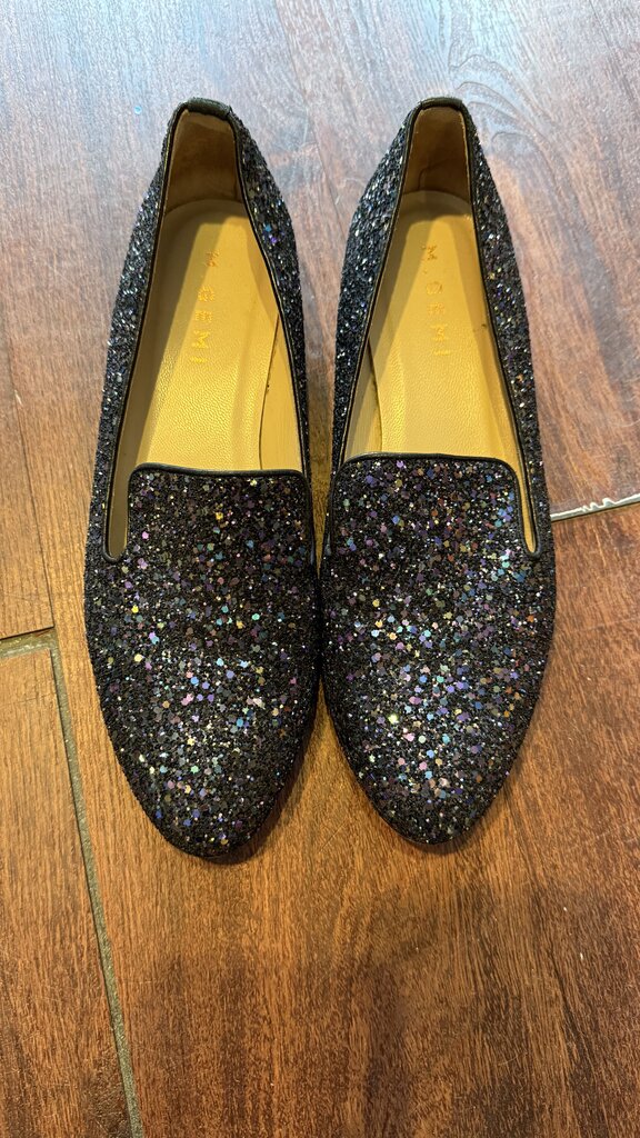 Glitter Loafer Flats