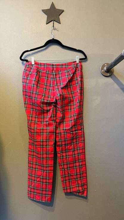 Plaid Slim Pants