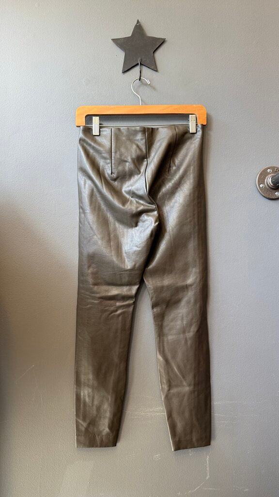 Petite Devon Faux Leather Pants