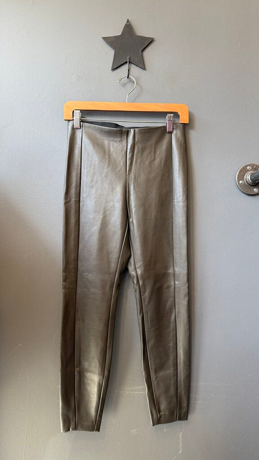 Petite Devon Faux Leather Pants