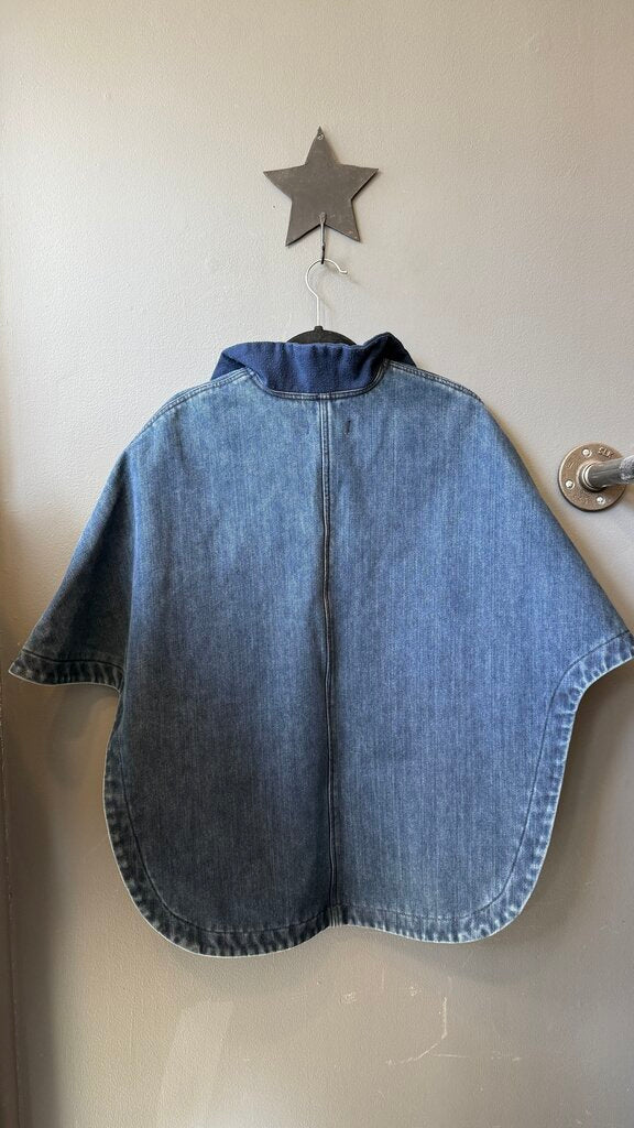 Denim Poncho