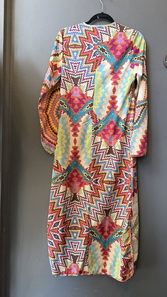 Longsleeve Keyhole Maxi Caftan